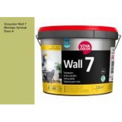 Краска интерьерная латексная Vivacolor Wall 7 А мат Молодая горчица N388 9 л