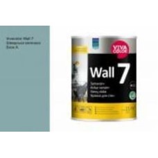 Краска интерьерная латексная Vivacolor Wall 7 А мат Шведский василек S367 0,9 л