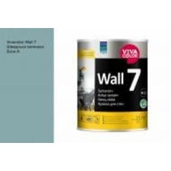 Краска интерьерная латексная Vivacolor Wall 7 А мат Шведский василек S367 0,9 л