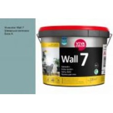 Краска интерьерная латексная Vivacolor Wall 7 А мат Шведский василек S367 9 л