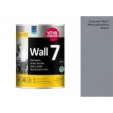Краска интерьерная латексная Vivacolor Wall 7 C мат Финский диабаз M489 0,9 л