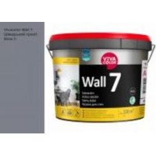 Краска интерьерная латексная Vivacolor Wall 7 C мат Шведский гранит N489 9 л