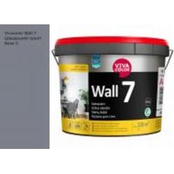 Краска интерьерная латексная Vivacolor Wall 7 C мат Шведский гранит N489 9 л