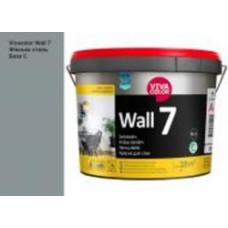 Краска интерьерная латексная Vivacolor Wall 7 C мат Финская сталь S439 9 л
