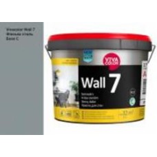 Краска интерьерная латексная Vivacolor Wall 7 C мат Финская сталь S439 2,7 л