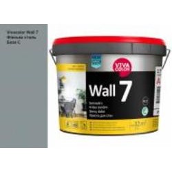 Краска интерьерная латексная Vivacolor Wall 7 C мат Финская сталь S439 2,7 л