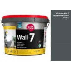 Краска интерьерная латексная Vivacolor Wall 7 C мат Норвежский гранит V493 2,7 л