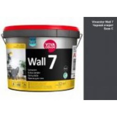 Краска интерьерная латексная Vivacolor Wall 7 C мат Скандинавский графит Y490 2,7 л