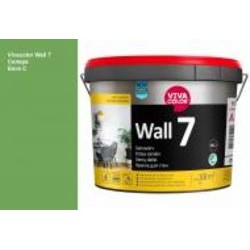 Краска интерьерная латексная Vivacolor Wall 7 C мат Сельдерей K380 9 л