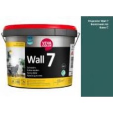 Краска интерьерная латексная Vivacolor Wall 7 C мат Болотный лес M370 9 л