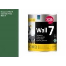 Краска интерьерная латексная Vivacolor Wall 7 C мат Сосновая ветвь M375 0,9 л