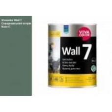 Краска интерьерная латексная Vivacolor Wall 7 C мат Скандовский остров S376 0,9 л