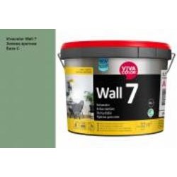 Краска интерьерная латексная Vivacolor Wall 7 C мат Зеленая арктика S379 2,7 л