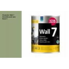 Краска интерьерная латексная Vivacolor Wall 7 C мат Альпийский мох S384 0,9 л