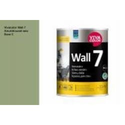 Краска интерьерная латексная Vivacolor Wall 7 C мат Альпийский мох S384 0,9 л