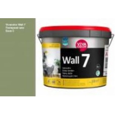 Краска интерьерная латексная Vivacolor Wall 7 C мат Полярный мох S385 9 л