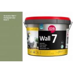 Краска интерьерная латексная Vivacolor Wall 7 C мат Полярный мох S385 9 л