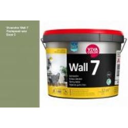 Краска интерьерная латексная Vivacolor Wall 7 C мат Полярный мох S385 2,7 л