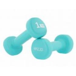 Гантели виниловые 4fizjo 4FJ0197 Classic 2 x 1 кг (P-5907739311955) голубой