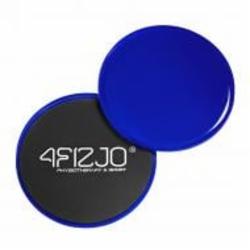 Фитнес-диски для глайдинга 4fizjo Sliding Disc Blue (P-5907739312273)