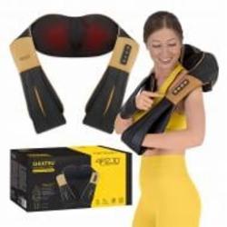 Массажер 4fizjo Shiatsu Ultra+ для шеи и спины аккумуляторная Black/Gold (P-5907739319081)