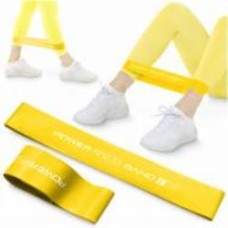 Резинка для фитнеса 4fizjo Mini Power Band 0,8 мм 5-10 кг (P-5907222931608) 4FJ0011 желтый