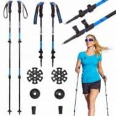 Трекинговые палки Mountain Goat Peak+ 60-135 см Black/Blue (P-5907739318268) MG0005