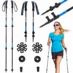 Трекинговые палки Mountain Goat Peak+ 60-135 см Black/Blue (P-5907739318268) MG0005