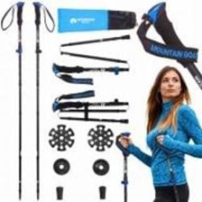 Трекинговые палки Mountain Goat Pro+ 43-130 см Black/Blue (P-5907739318244) MG0007