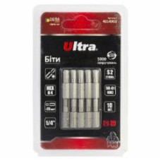 Набор бит Ultra 4×25мм 1/4 10 шт. 4014992