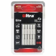 Набор бит Ultra HEX 5×25мм 1/4 10 шт. 4015002