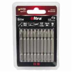 Набор бит Ultra PH2-PH2×65мм 1/4 10 шт. 4016532