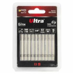 Набор бит Ultra 30×50мм 1/4 10 шт. 4015532