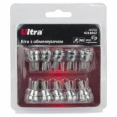 Бита с ограничителем Ultra PH2×25мм 1/4 10 шт. 4014842