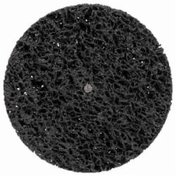 Круг зачистной Sigma из нетканого абразива (коралл) Ø125мм без держателя черный мягкий 9175841