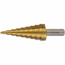 Сверло по металлу Sigma ступенчатое HSS-TIN титановое с прямой канавкой Ø4-12 мм 1 шт. 1186041