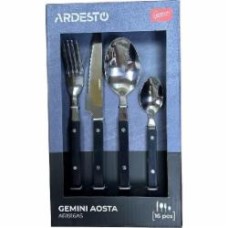 Набор столовых приборов Ardesto 16 шт (AR1916AS) Gemini Aosta