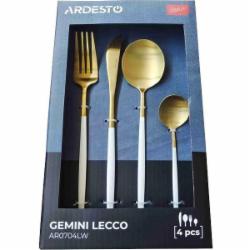 Набор столовых приборов Ardesto 4 шт (AR0704LW) Gemini Lecco