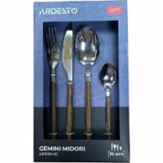 Набор столовых приборов Ardesto 16 шт (AR1916MS) Gemini Midori