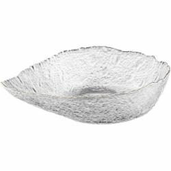 Салатник Ardesto Leaf 21.5 см стекло прозрачное AR5009