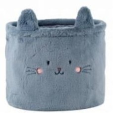 Корзина для хранения KITE 3100 Cute Cat 30х25 см плюшевый K24-3100M-2 серый