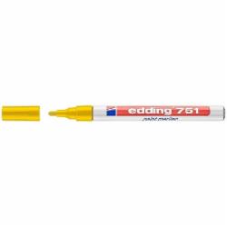 Маркер Edding Paint 1-2 мм круглый желтый e-751/05