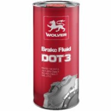 Тормозная жидкость Wolver Brake Fluid DOT-3 0,5 л (4260360948558)