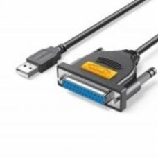 Кабель для принтера UGREEN US167 USB to DB25 Parallel Printer 2 м black (20224)