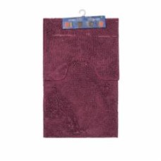 Коврик для ванной комнаты Kornel 50х80/40х50 см KL-46 фіолетовый