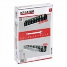 Набор ключей рожково-накидных Kreator 6-22 мм 12 шт. KRT500009