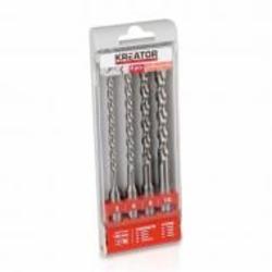 Набор сверл по бетону Kreator SDS-plus Ø 5-6-8-10x160 мм 4 шт. KRT012602