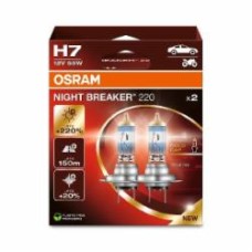 Автолампа галогенна Osram Night Breaker 220 H7 55 Вт 2 шт.(OS64210NB2202HB)