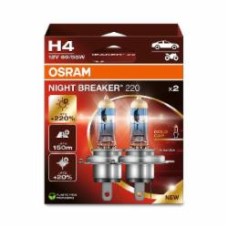Автолампа галогенна Osram Night Breaker 220 H4 60 Вт 2 шт.(OS64193NB2202HB)