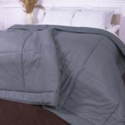 Одеяло антиаллергенное зима №9005 Eco Light Gray (EcoSilk) 172x205 см MirSon серый